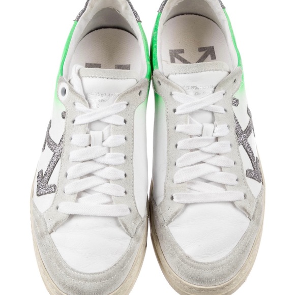 •   Off-White c/o Virgil Abloh Cup Sole 1.0 Low Top Sneakers . Women size 7 - Picture 6 of 6